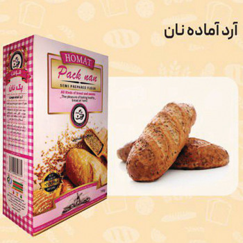آرد مخصوص نان خانگی بسته 5 عددی