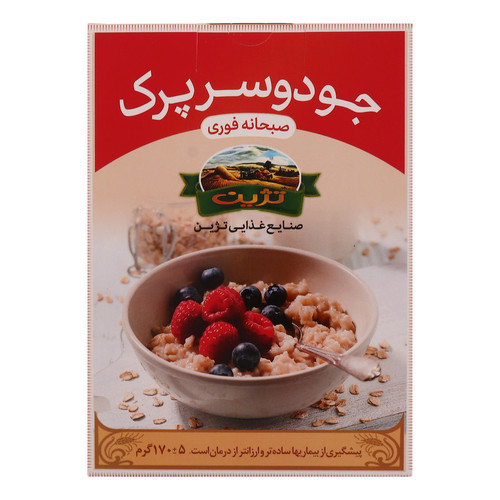 جو دو سر پرک صبحانه فوری تژین - 170 گرم